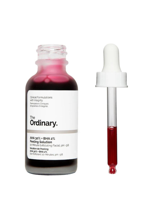 AHA 30% + BHA 2% Peeling Solution - The Ordinary